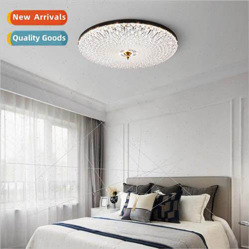 All copper light luxury master bedroom ceiling light modern
