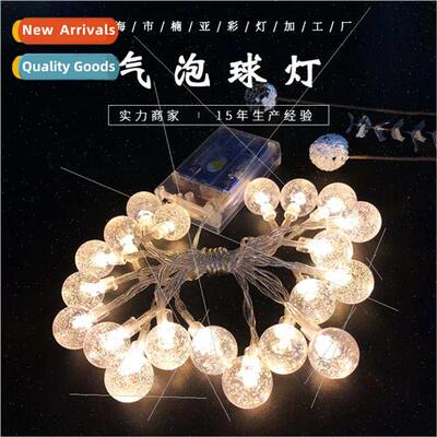 Outdoor Round LED Crystal Ball Bubble Ball Colorful ghts Str