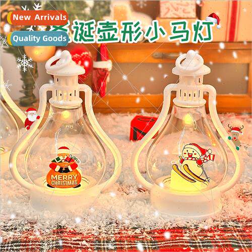 Christmas pony lights LED electronic candle lights portable