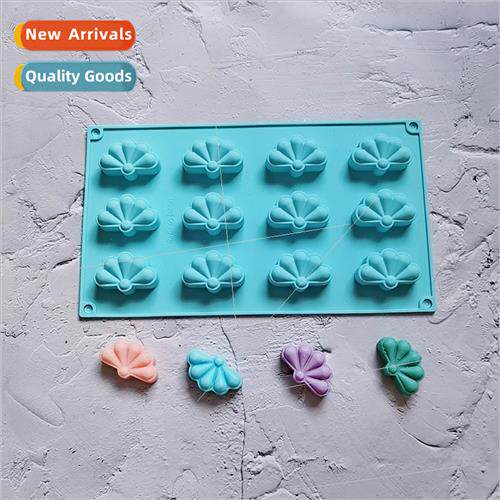 12 connected clover 128 cake pudding dessert mold soap bakin