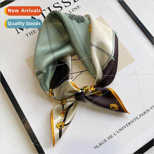 lk silk scarf small square scarf female wild Mulberry silk f