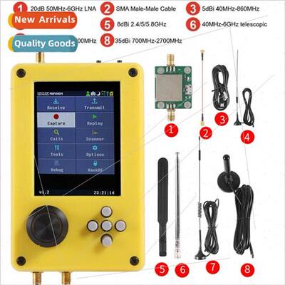 PORTAPACK H2 + HACKRF One Control SDR Radio Full Function Ra