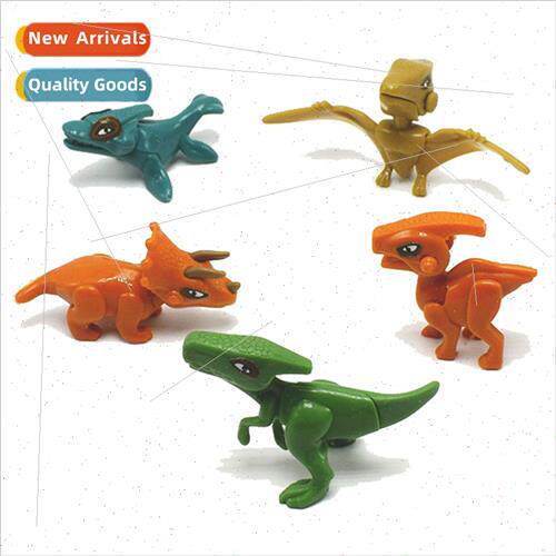 5 children DIY assembling combination Jurassic pterodactyl t
