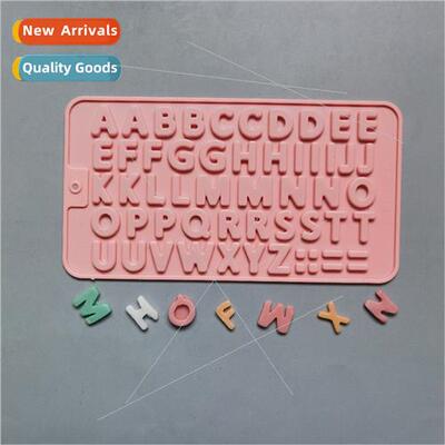 licone AA letter chocolate Cake Jelly Pudding soap cake mold