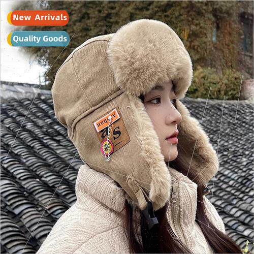 2023 Hundreds Korea  Lei Feng hat men women winter Korea cyc