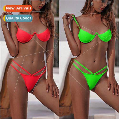 New Gathering Steel Support Spl 2 Colors Bikini Swimsu 2010#
