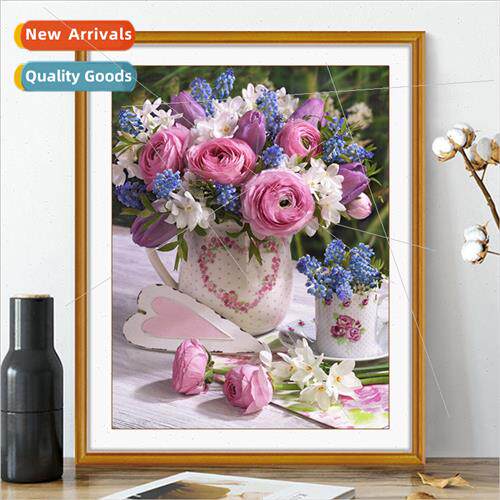 Cross Stch New Modern mple Floral Embroidery mple Handmade d