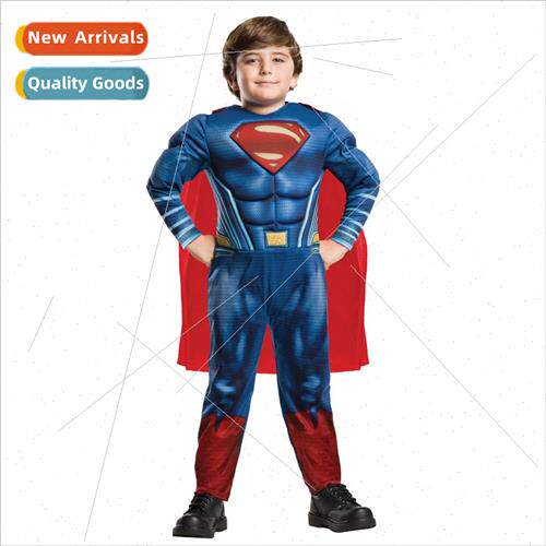 Childrens Superman Permance Costume Marvel Body of Steel Tea