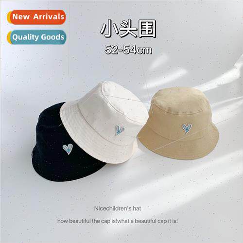 Small head circumference love fisherman hat ins female summe
