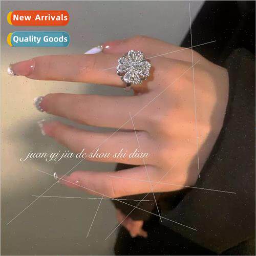 Four Leaf Clover cky Guard Premium Full Diamond Flower Openi