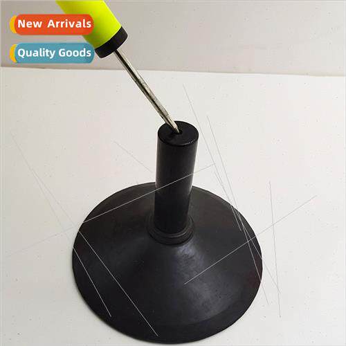 Soccer training sign post base multifunctional three-hole ru