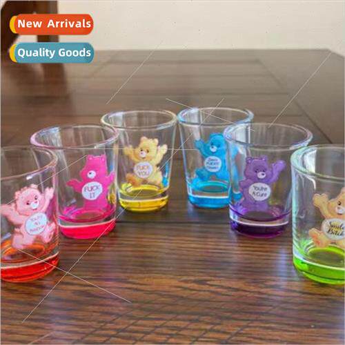Swear Bears Shot Glasses One Be Wine Glass Set