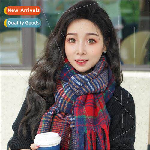 Japanese prickly hair small fresh imation cashmere scarf sha
