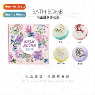 Oil Bath Blast Flower Birthday Essential Balls Dried Salt