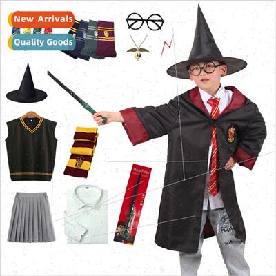 Harry Potter Costumes Gryffindor Cloak Wizarding Robe Hallow