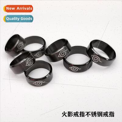 -nja Rings Kiba Rings Black Men Rings Stainless Steel Rings