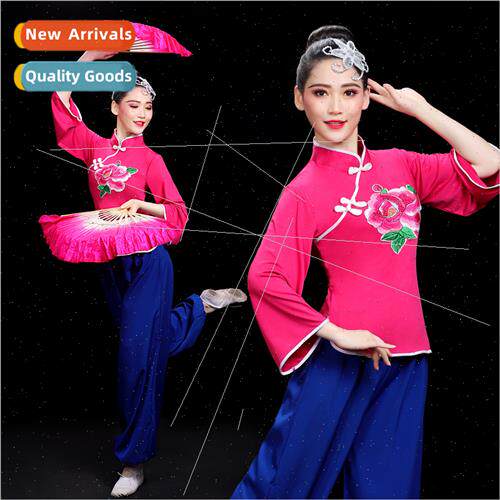 Rice-planting clothes womens new set of middle-aged and elde