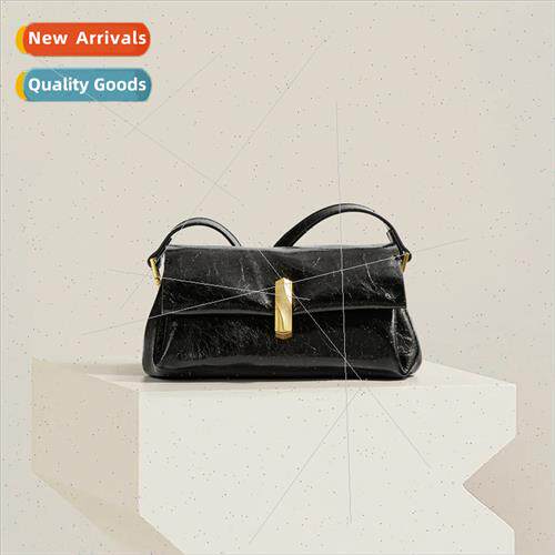 Armp Baguette Bag Cowhide Handbag Premium Feeling che Design