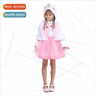 June Children Animal Cape Costumes Unicorn Play