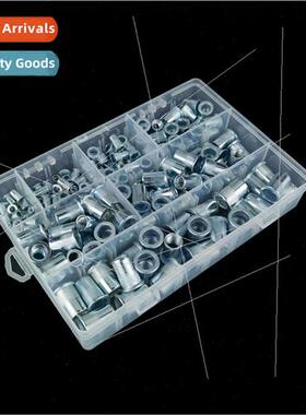 Rivet Nut 175pcs Aluminum Rivet Nut M3-M12 Box Set Flat Head