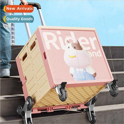 Grocery cart small trolley lightweight portable outdoor trol