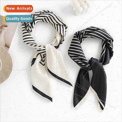 mple elegant simulation silk scarf fashion shawl spring warm