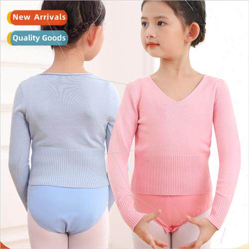 Childrens dance sweater jacket fall and winter girls practic