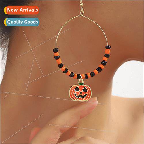 Halloween Earrings Set Pumpkin Bat Skull Earrings Halloween