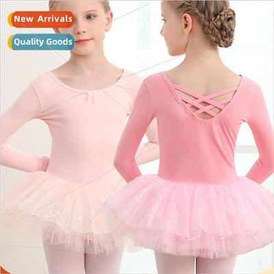 Childrens dance costumes fall practice clothes girls ballet