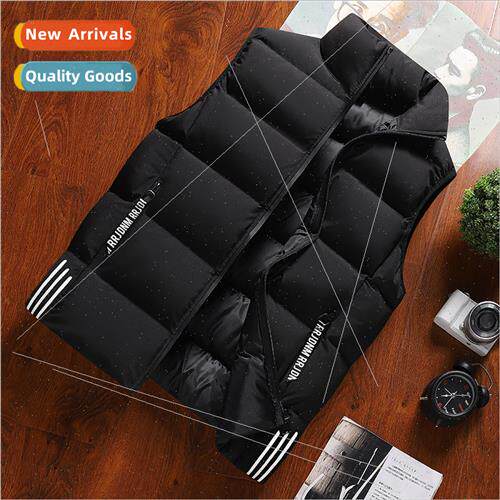 Autumn winter new vest casual fashion cotton shoulder stand-