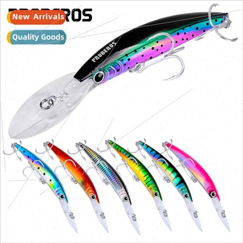 BrRoad re Sea Fishing Minnow Ba 17cm27g Plastic Hard Ba 10 C