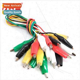 Large Test Leads Crocodile Clip Connecting Leads 5 colors 10