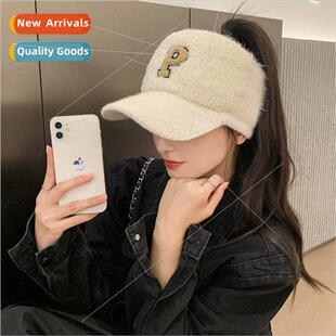 fall winter letters Korea label fashion new female 2023 hat