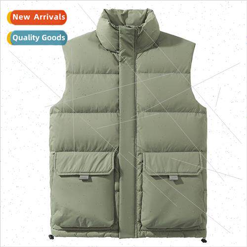 Autumn winter whe duck down vest new HK nd wh sleeveless dow