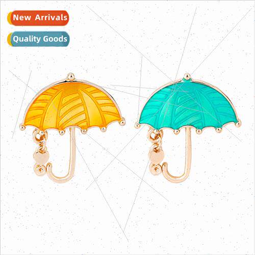 Cartoon creative exquise umbrella brooch fashion women cloth