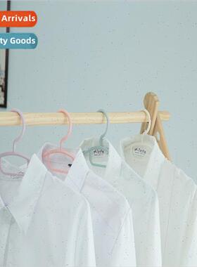 Wide shoulder thickened -slip plastic coat rack clothing  cl