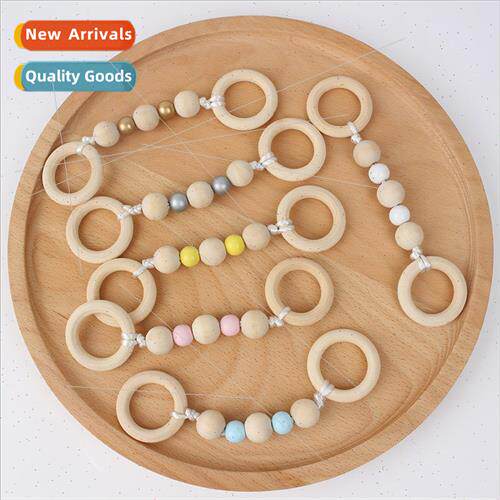Model baby fness toys baby teething beech wood teething stic