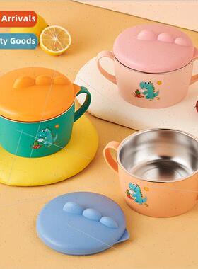Creative new soup bowl children stainless steel bowl tablewa