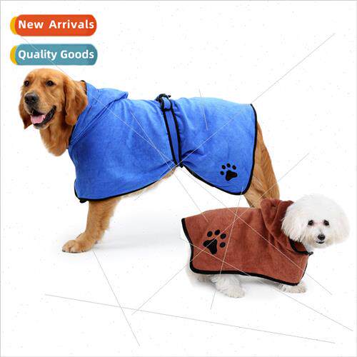 Strong absorbent dog towel cat bath towel bathrobe blanket d