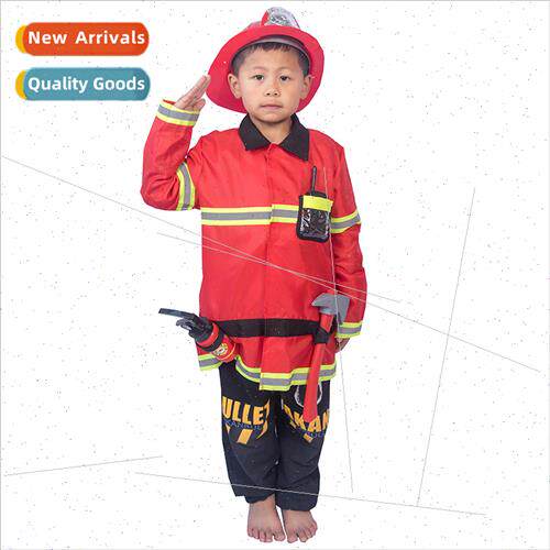 Children firefighters firefighting protective clothing caree