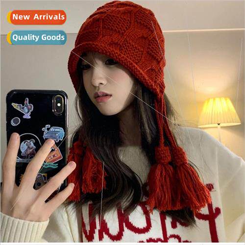 Japan ins versatile New Year autumn winter warm handmade woo