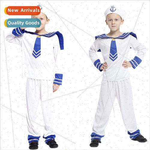 Halloween cosplay costumes Childrens Masquerade Navy Dress U