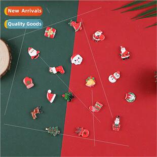 small material old man Christmas moose decoration