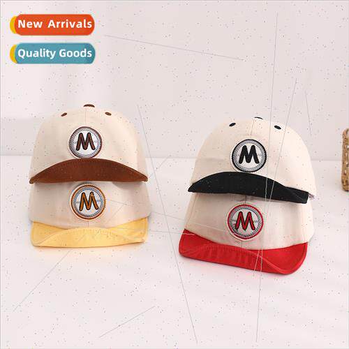 Four seasons  cotton children sun duck tongue hat cute bear