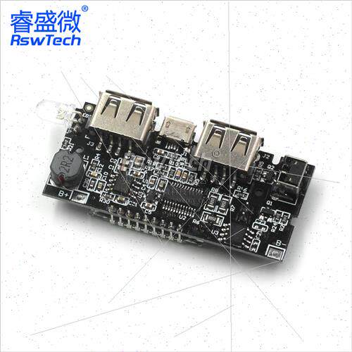 18650 lhium battery digal display dual USB circu board mobil