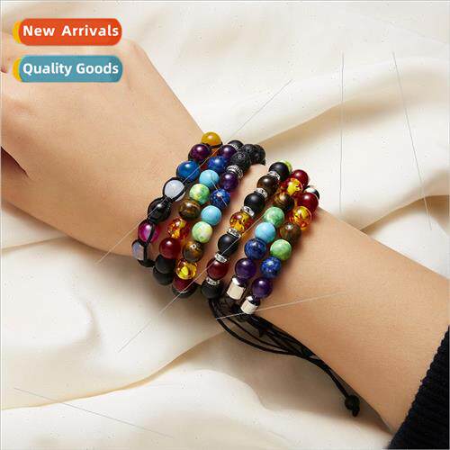 New Beads Magnetic Clasp Beaded Bracelet Fashion Handmade Kn