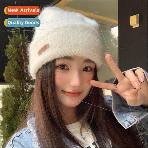 Autumn winter new knted cap wool hat children show face smal