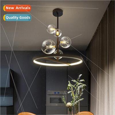 Designer sample room dining room bubble light modern Scandin