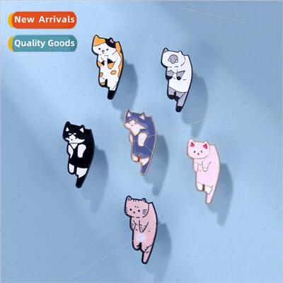 New cartoon cute hanging colourful cat creative versatile ba