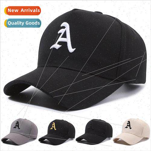 Spring Autumn new high top A letter baseball cap plus head c